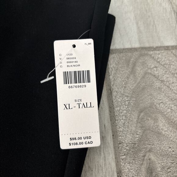 Anthropologie Maeve The Margot Kick Flare Pants Size XL Tall 30” In Black NWT - Picture 2 of 10